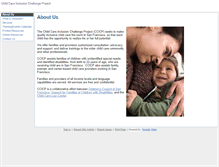 Tablet Screenshot of google.childcareinclusion.org